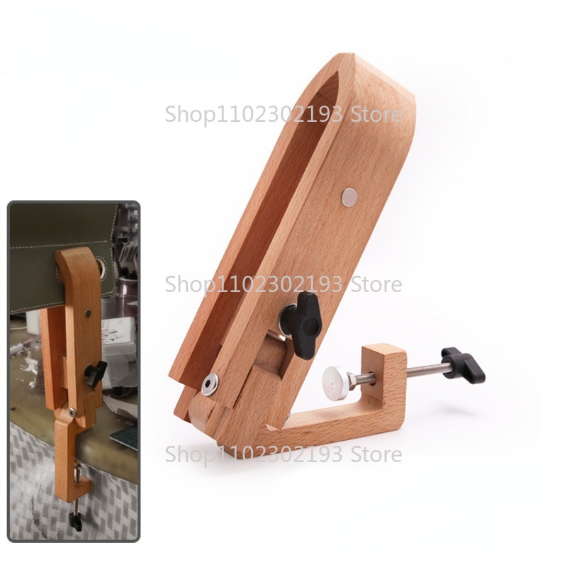 Leatherwork Roller - ไม้พับได้ CLAMP ปรับไม้หนัง CRAFT เย็บมือสําหรับ PONY