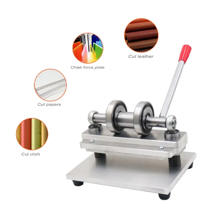 Leatherwork Press - เครื่องตัดหนังแบบกดมือ ความกว้าง 15 ซม. สำหรับงาน DIY