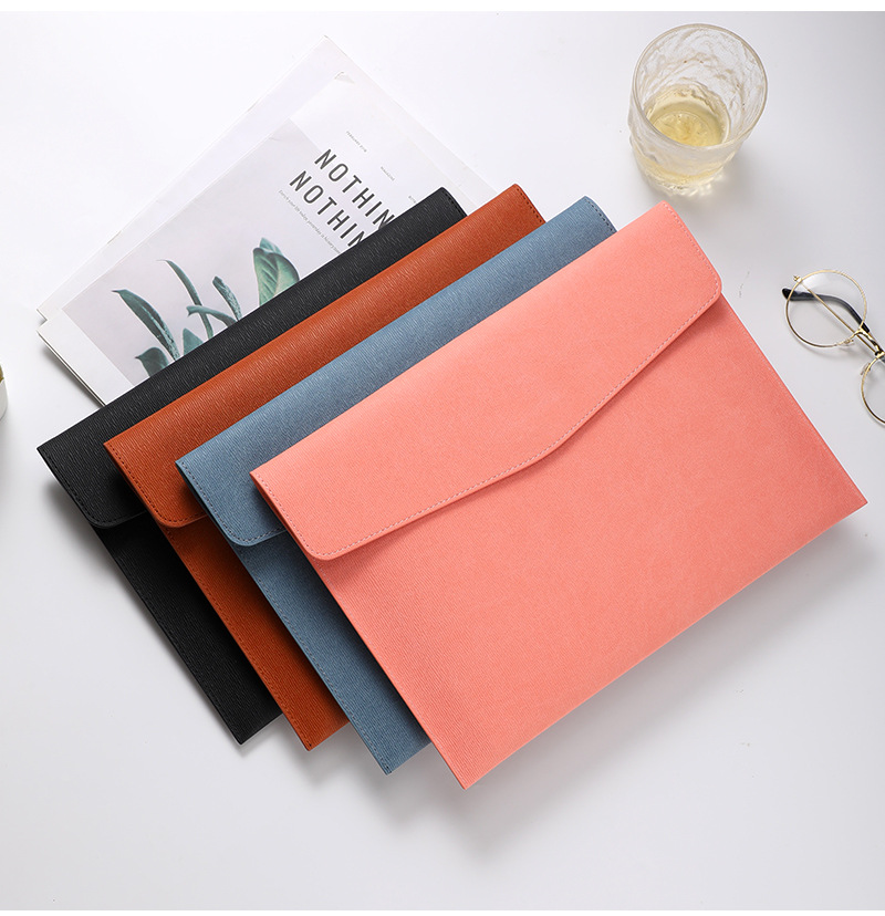 กระเป๋าเอกสารหนังเทียม, กระเป๋ - Leather Work Folder บทวิจารณ์และราคา