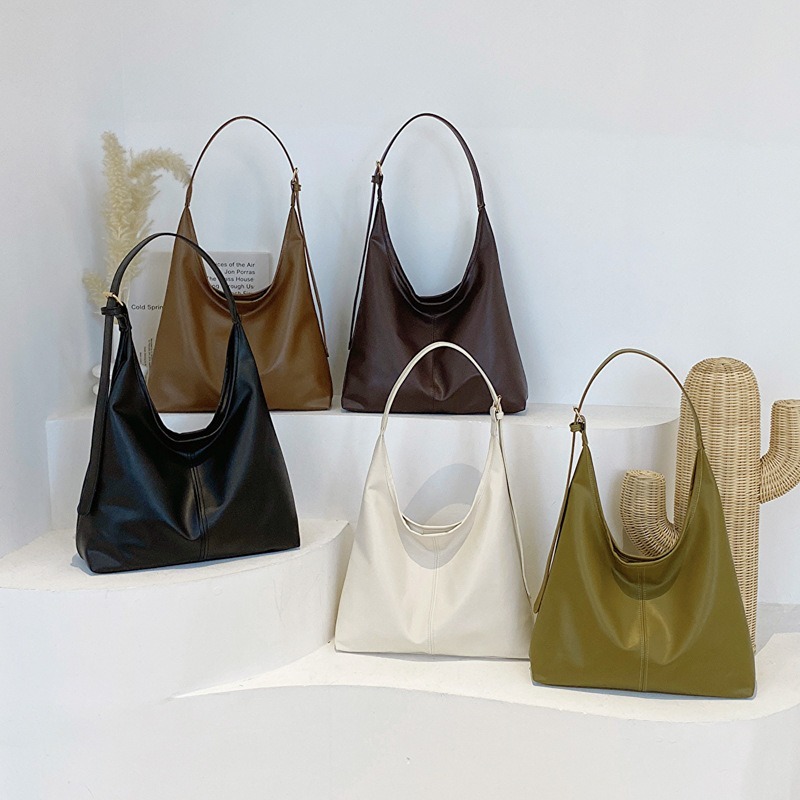 กระเป๋าสะพายไหล่หนังเทียมนุ่ม  - Leatherwork Workshop บทวิจารณ์และราคา