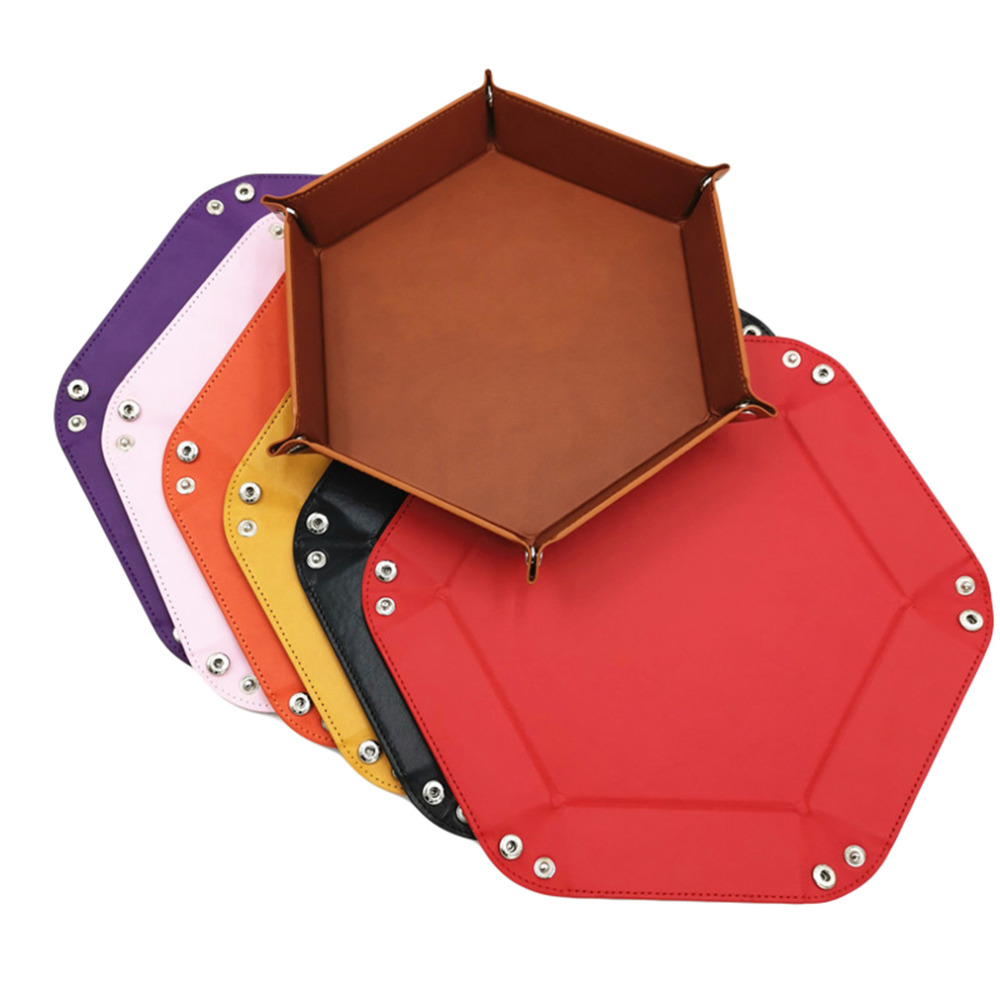 ถาดเก็บลูกเต๋าหกเหลี่ยมแบบม้วน - Leatherwork Roller บทวิจารณ์และราคา