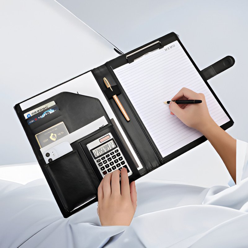 A4 หนัง Executive Portfolio โฟ - Leather Work Folder บทวิจารณ์และราคา
