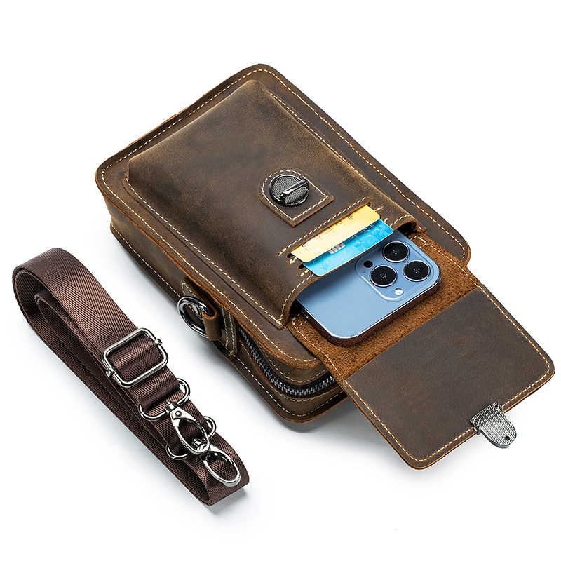 Crazy Horse Skin ผู้ชายสวมใส่เ - Leatherwork Fasteners บทวิจารณ์และราคา