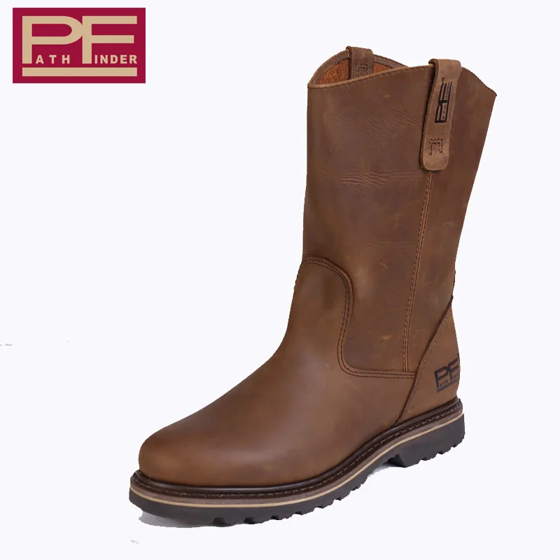 Pf ผู้ชายของแท้หนัง Goodyear-W - Leather Work Western บทวิจารณ์และราคา