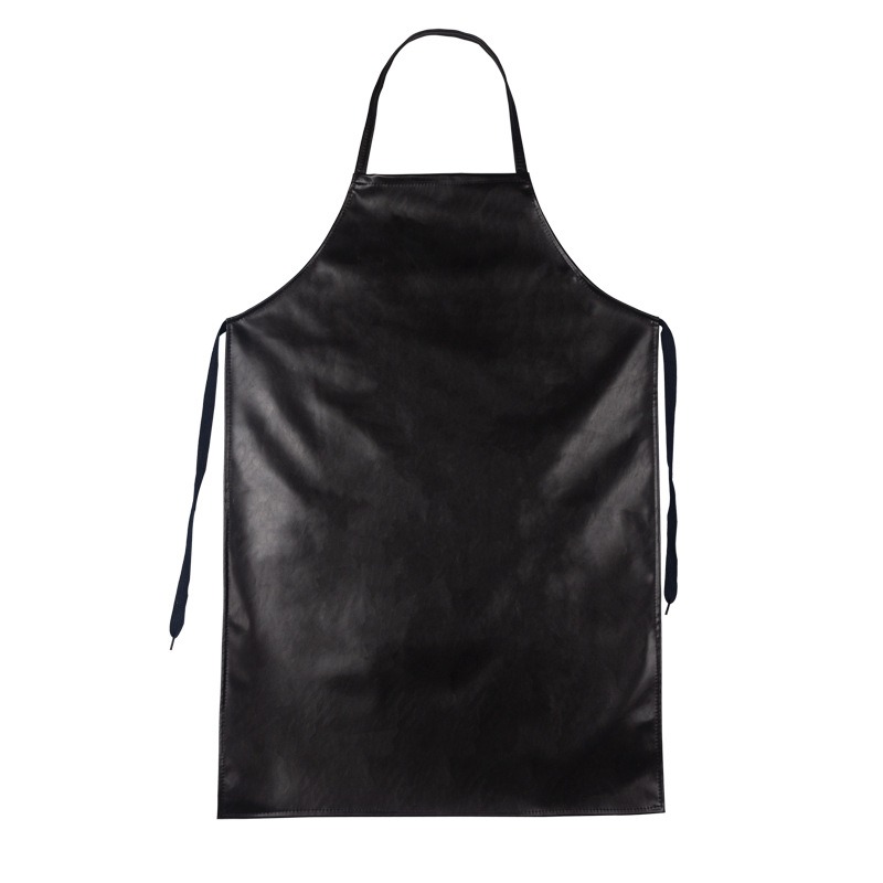 ผ้ากันเปื้อนหนังนิ่มสีดำ ทนทาน - Leatherwork Apron บทวิจารณ์และราคา