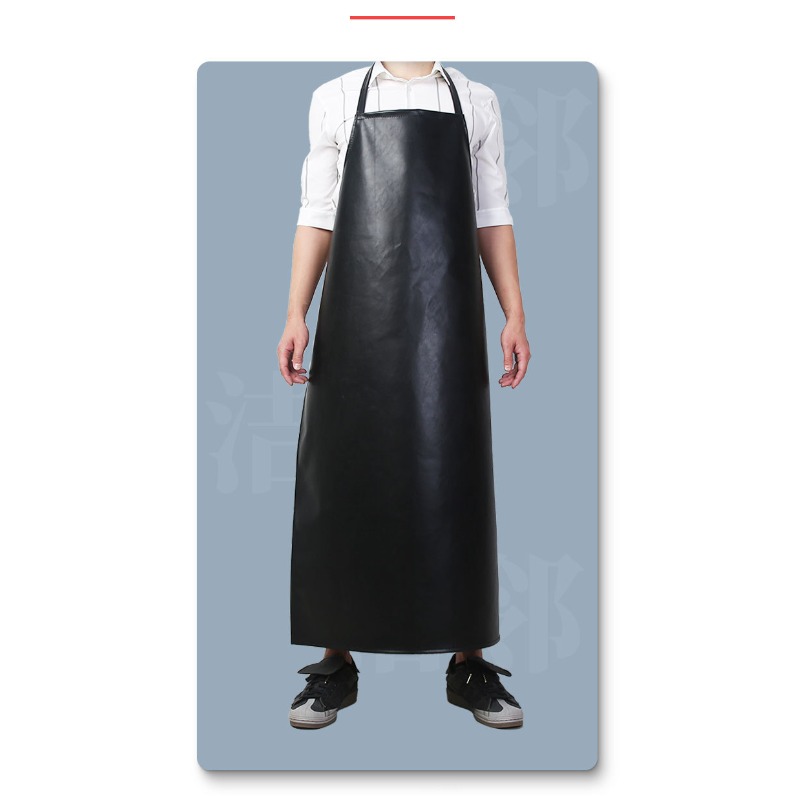ผ้ากันเปื้อนหนังนิ่มสีดำ ทนทาน - Leatherwork Apron บทวิจารณ์และราคา