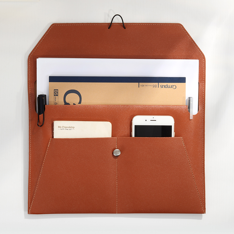 กระเป๋าแฟ้มหนังธุรกิจ A4 มัลติ - Leather Work Folder บทวิจารณ์และราคา