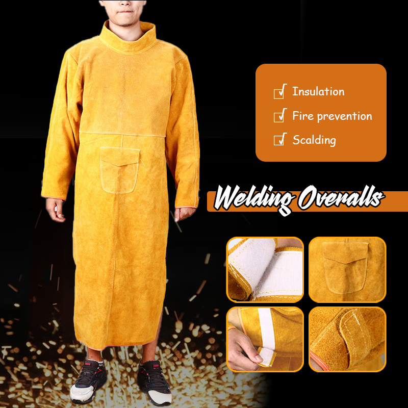 เครื่องเชื่อมผ้ากันเปื้อนเชื่อ - Leatherwork Apron บทวิจารณ์และราคา