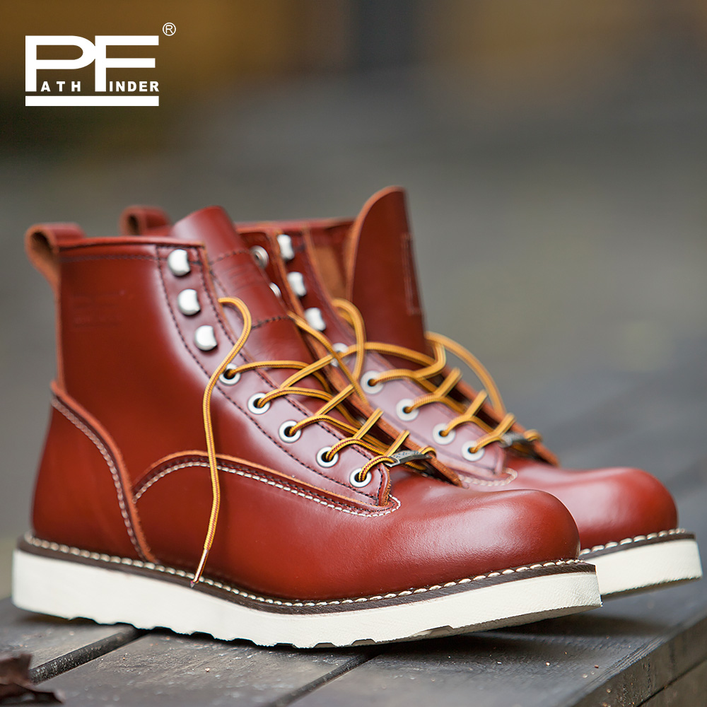 รองเท้าบูททำงานหนังแท้สำหรับผู - Leather Work Western บทวิจารณ์และราคา