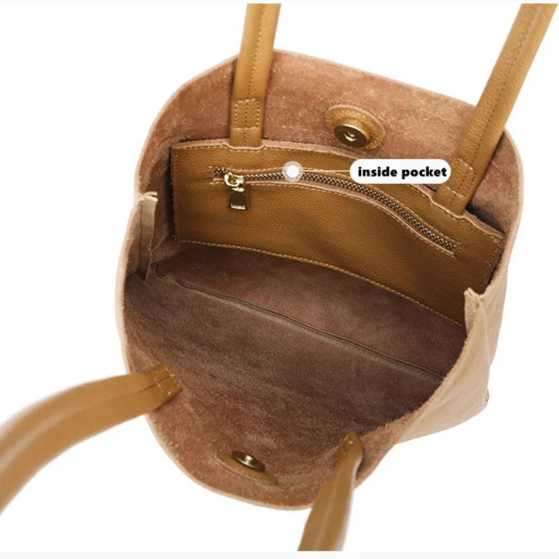 ใหม่ของแท้หนังผู้หญิง Tote กระ - Leatherwork Workshop บทวิจารณ์และราคา