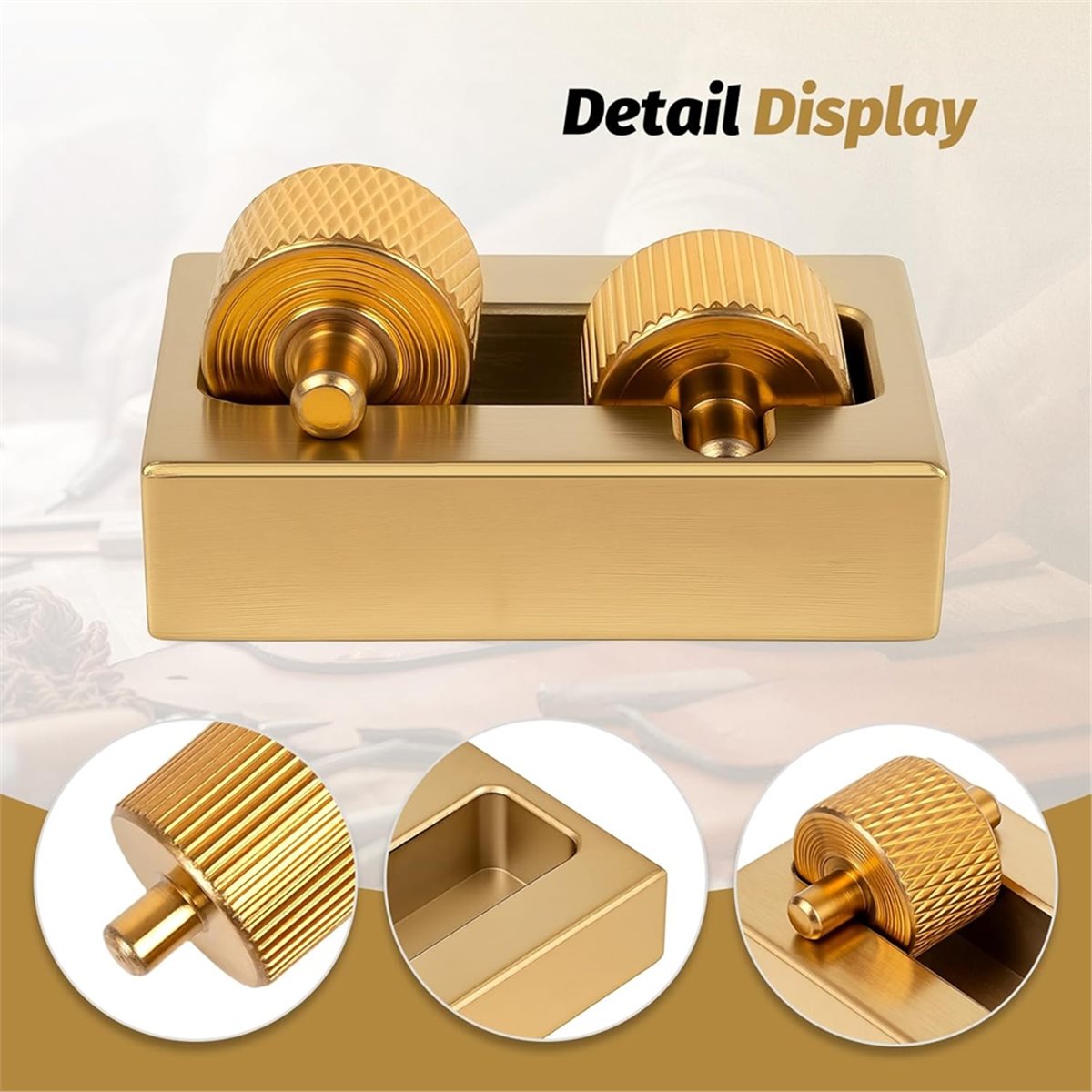 กล่องใส่น้ำมันสำหรับทาขอบหนัง  - Leatherwork Roller บทวิจารณ์และราคา
