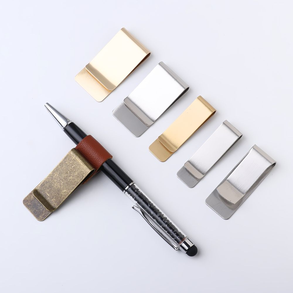 Handmade หนังทองเหลืองคลิปสแตน - Leather Work Folder บทวิจารณ์และราคา