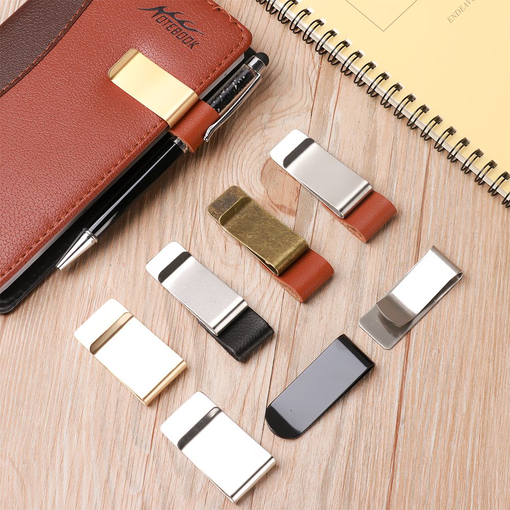 Handmade หนังทองเหลืองคลิปสแตน - Leather Work Folder บทวิจารณ์และราคา
