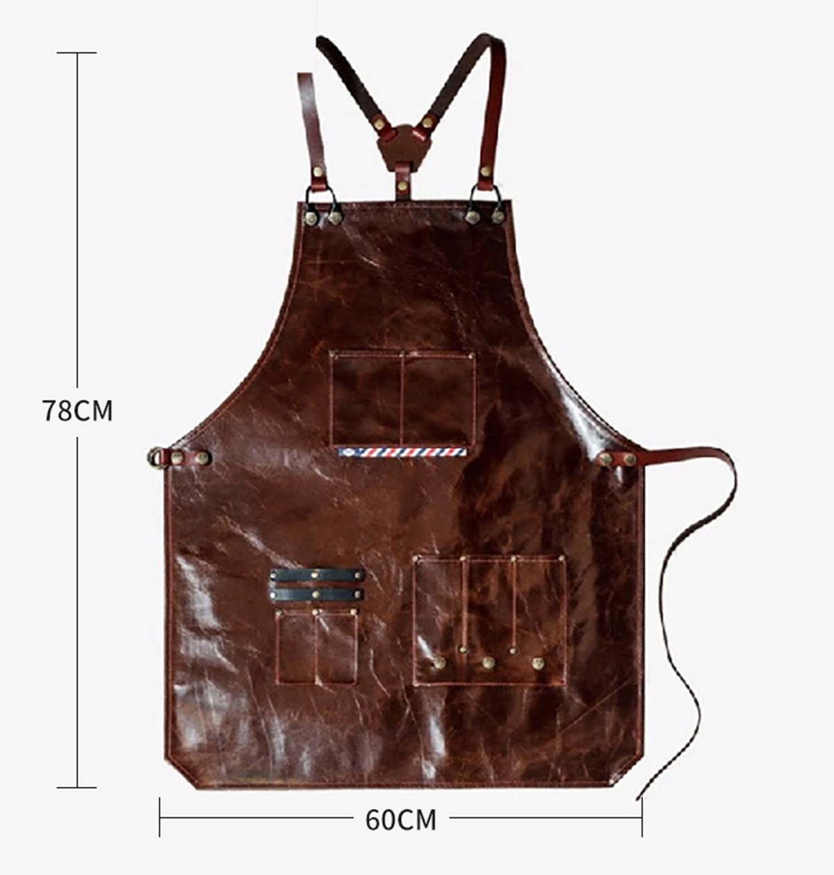 ผ้ากันเปื้อนหนังสำหรับผู้ชาย ม - Leatherwork Apron บทวิจารณ์และราคา