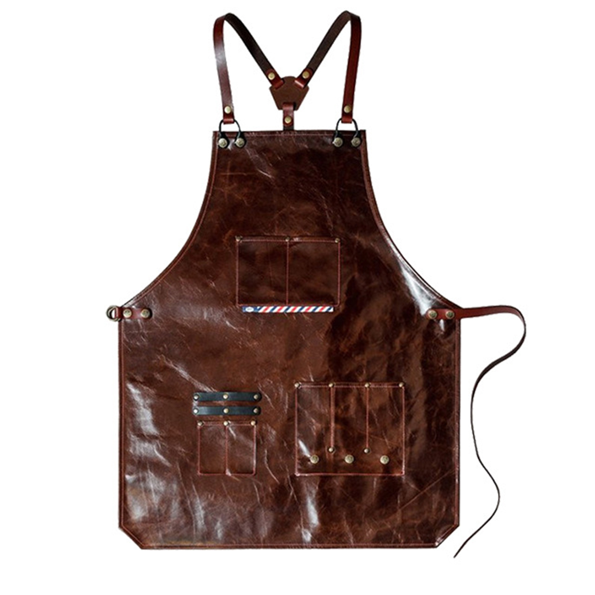 ผ้ากันเปื้อนหนังสำหรับผู้ชาย ม - Leatherwork Apron บทวิจารณ์และราคา