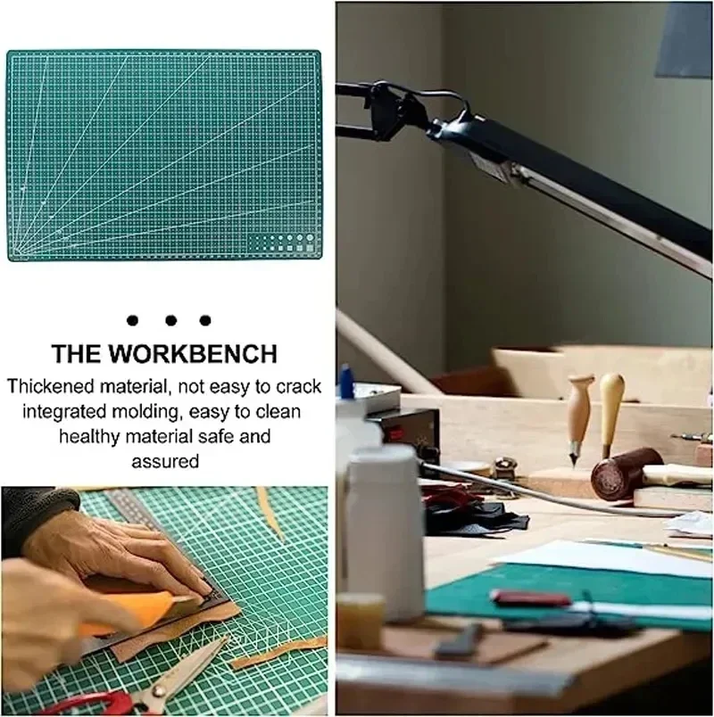 A3 A4 A5 แผ่นตัด PVC Patchwork - Leatherwork Press บทวิจารณ์และราคา