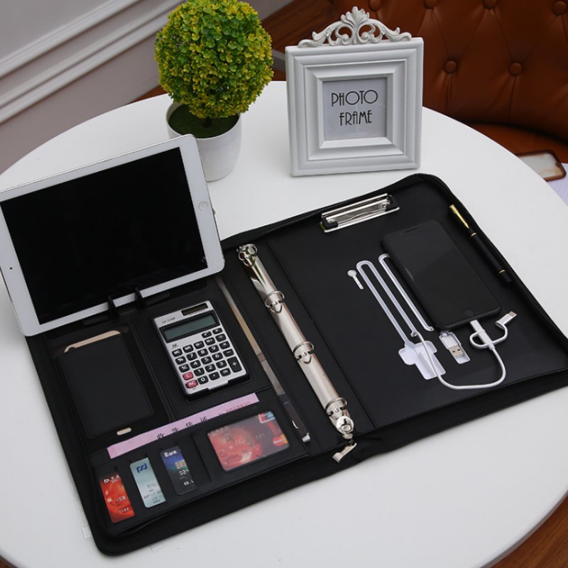 มัลติฟังก์ชั่น A4 โฟลเดอร์การป - Leather Work Folder บทวิจารณ์และราคา