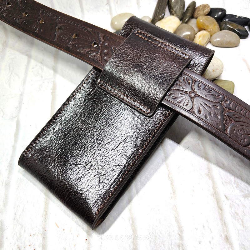 กระเป๋าคาดเอวใส่โทรศัพท์มือถือ - Leatherwork Fasteners บทวิจารณ์และราคา
