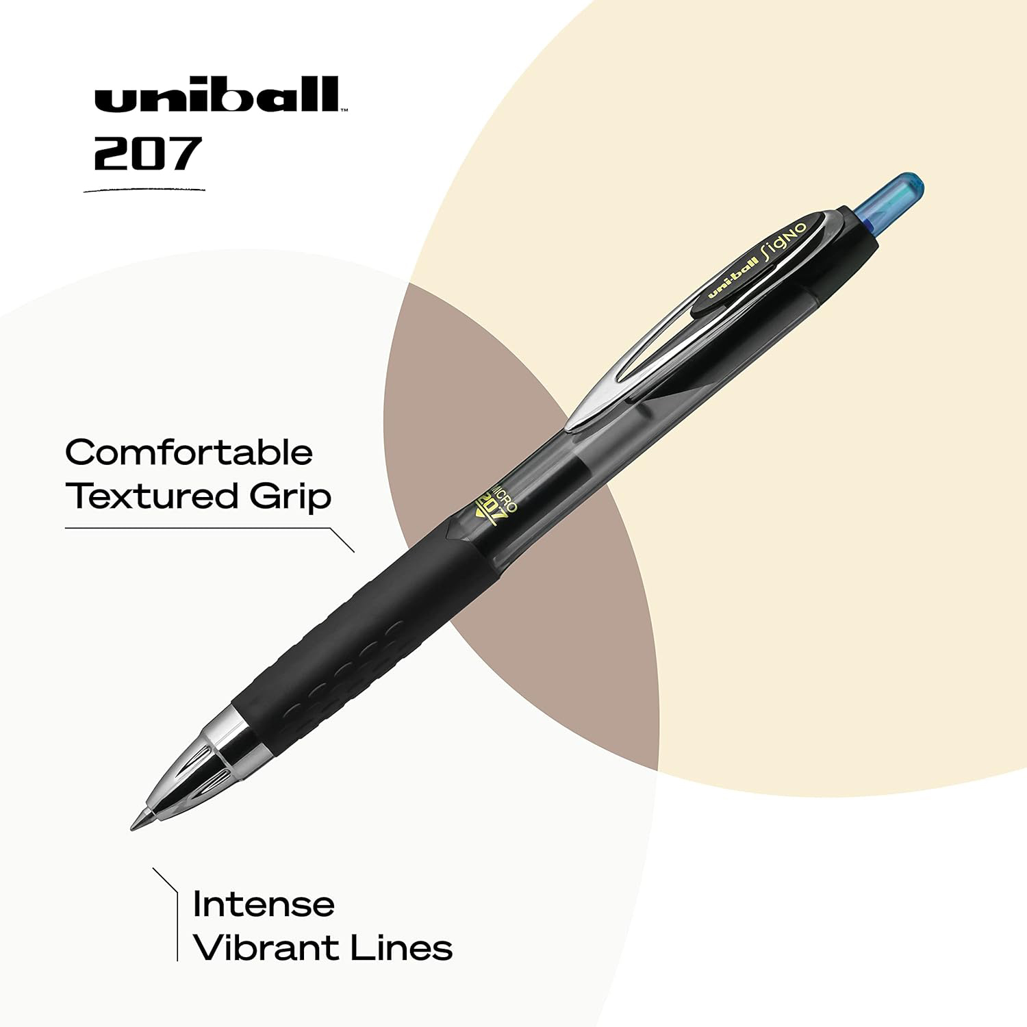 Uni-ball 61256 Signo เจล 207 ล - Pentel Pen Energel บทวิจารณ์และราคา