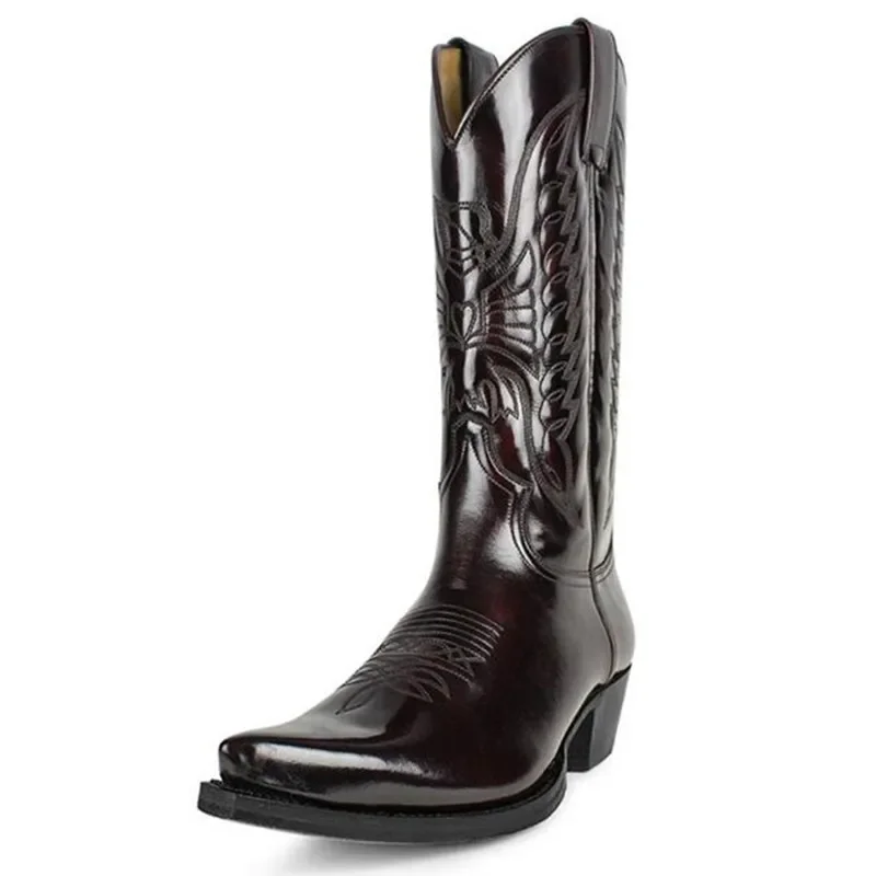 คาวบอยผู้ชายผู้หญิงประเทศ Vint - Leather Work Women Shoes บทวิจารณ์และราคา