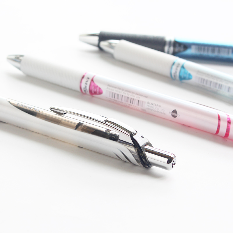 1ชิ้นชุดเพนเทล BLN75เนอร์เจล0. - Pentel Pen Energel บทวิจารณ์และราคา