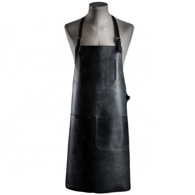 ผ้ากันเปื้อน PU แฟชั่น กันน้ำ  - Leatherwork Apron บทวิจารณ์และราคา