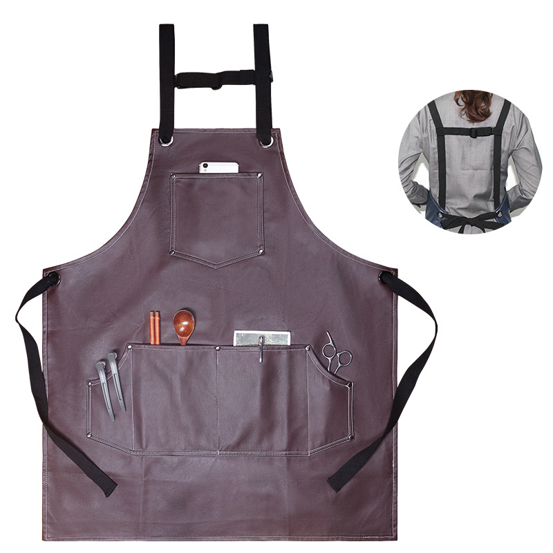 2023ชุดเครื่องหนัง PU นิ่มราคา - Leatherwork Apron บทวิจารณ์และราคา