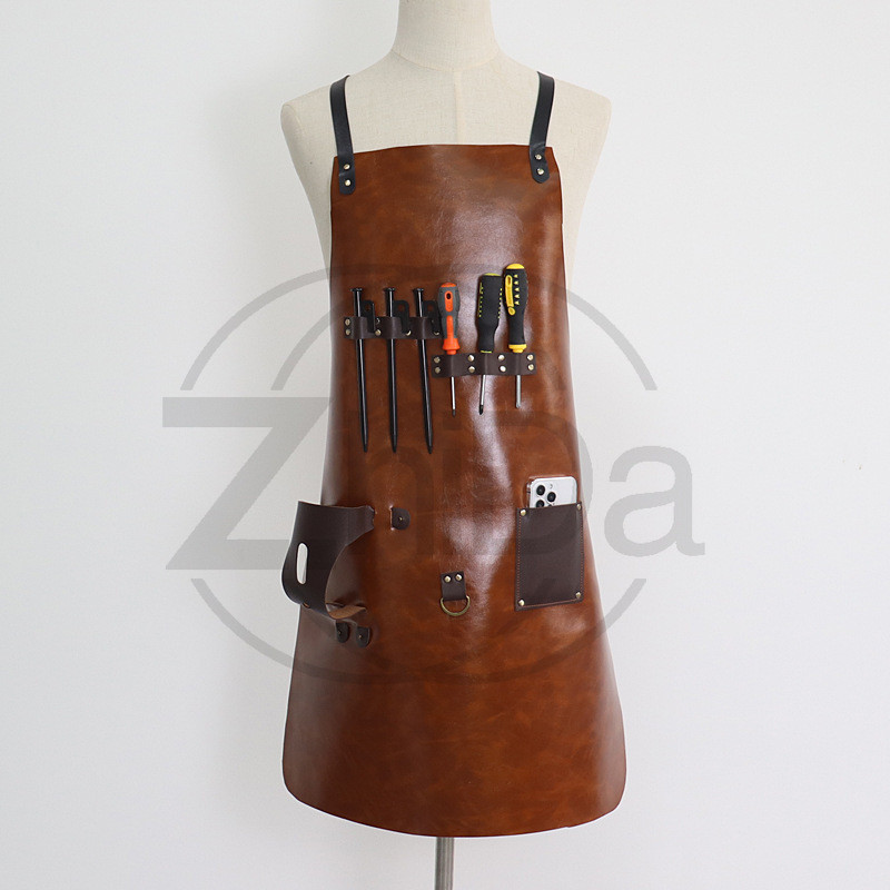 ผ้ากันเปื้อนหนังอเนกประสงค์พร้ - Leatherwork Apron บทวิจารณ์และราคา