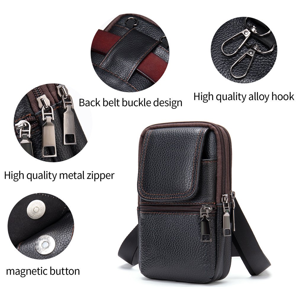 กระเป๋าสะพายข้างลําลองอเนกประส - Leatherwork Fasteners บทวิจารณ์และราคา