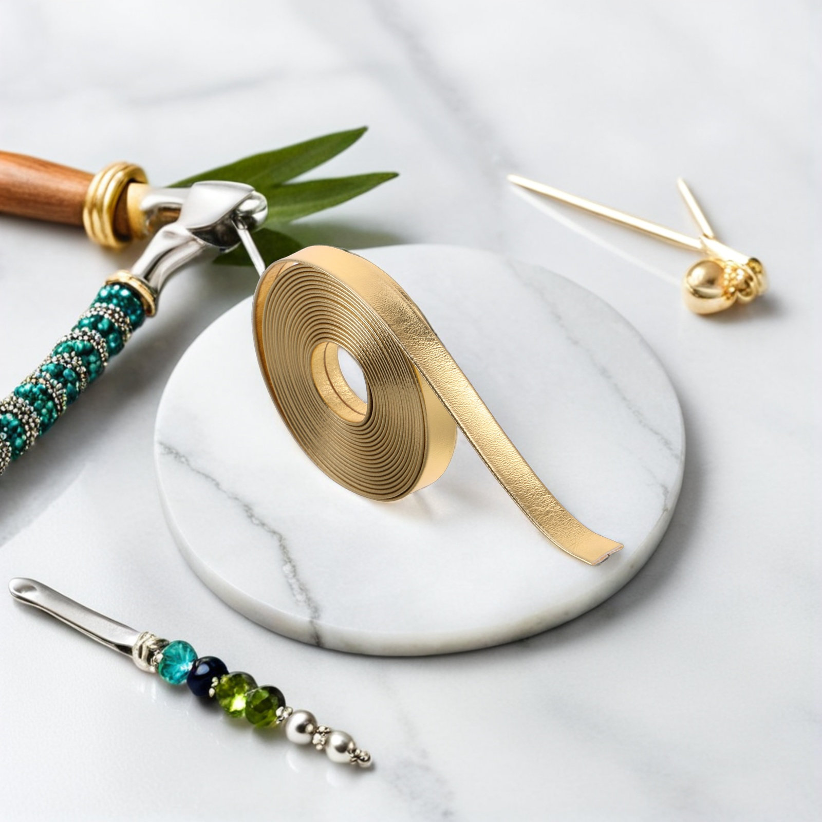 สายหนังเทียมสำหรับงานเครื่องปร - Leatherwork Jewelry บทวิจารณ์และราคา