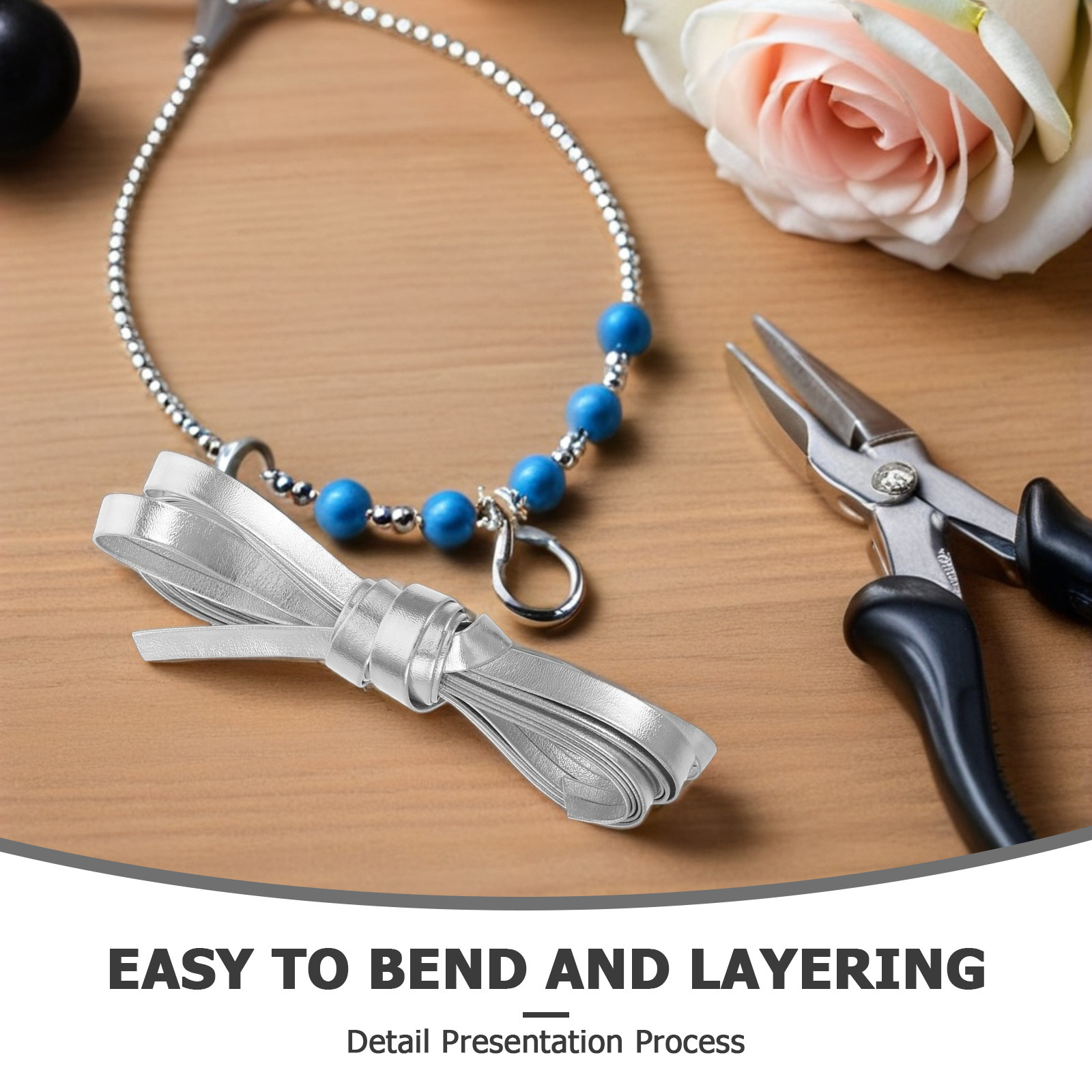 สายหนังเทียมสำหรับงานเครื่องปร - Leatherwork Jewelry บทวิจารณ์และราคา