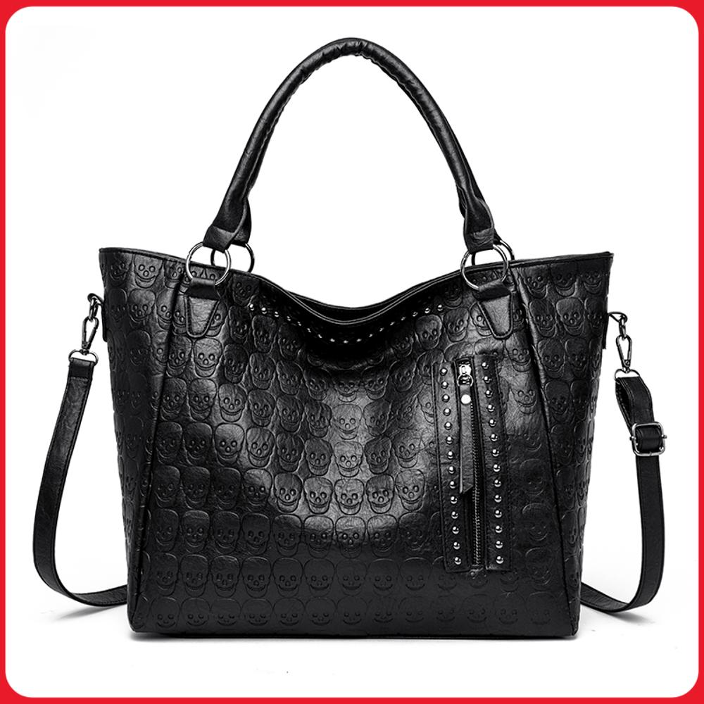 กระเป๋าสะพายข้างลายหัวกะโหลกสไ - Leatherwork Workshop บทวิจารณ์และราคา