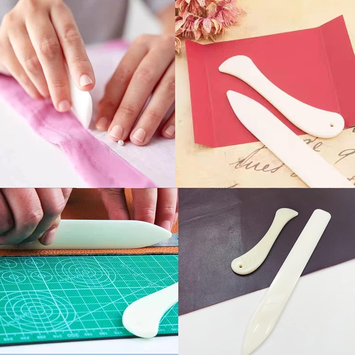 เครื่องมือพับหนังแบบมืออาชีพ   - Leather Work Folder บทวิจารณ์และราคา