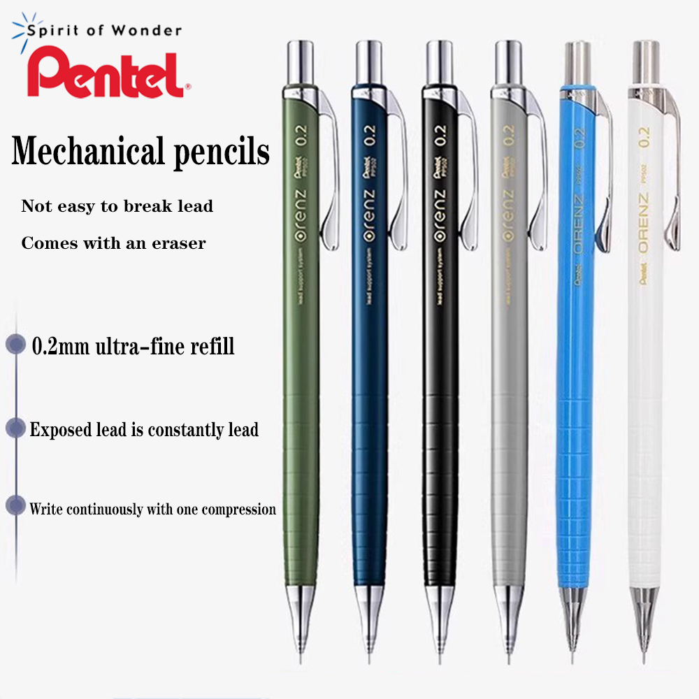 ญี่ปุ่นเพนเทล โอเรนซ์ 0.2 มม.  - Pentel Pen Energel บทวิจารณ์และราคา